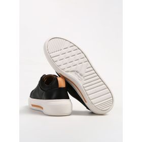 Clarks 26176307 Siyah Kadın Deri Sneaker