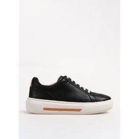 Clarks 26176307 Siyah Kadın Deri Sneaker
