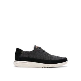 Clarks 5003270217 Süet Easeway Lace Siyah Erkek Günlük Ayakkabı