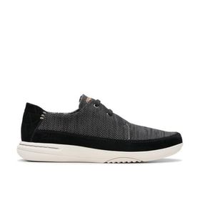 Clarks 5003270217 Süet Easeway Lace Siyah Erkek Günlük Ayakkabı