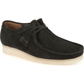 Clarks 5003313771 Wallabee Siyah Erkek Bot