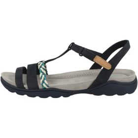 Clarks Amanda Tealite Lacivert Nubuk Kadın Sandalet