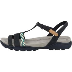 Clarks Amanda Tealite Lacivert Nubuk Kadın Sandalet