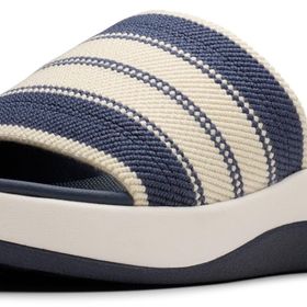 Clarks Arla Hollis Donanma Kombi Tekstil Kadın Sandalet