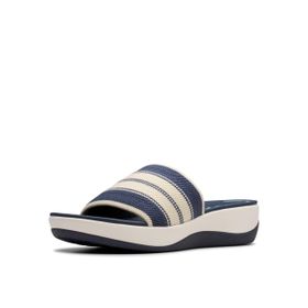 Clarks Arla Hollis Donanma Kombi Tekstil Kadın Sandalet