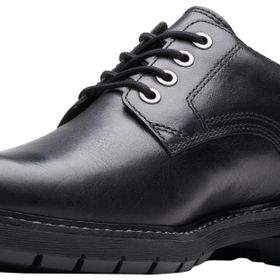 Clarks Batcombe Tie Siyah Deri Erkek Oxford Ayakkabı