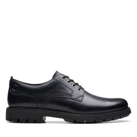 Clarks Batcombe Tie Siyah Deri Erkek Oxford Ayakkabı