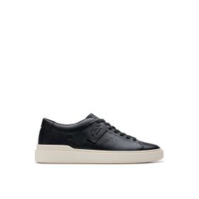 Clarks Craft Swift Siyah Deri Erkek Spor Ayakkabı