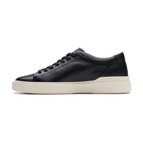 Clarks Craft Swift Siyah Deri Erkek Spor Ayakkabı