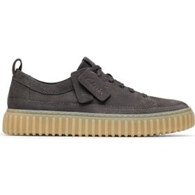 Clarks Torhill Lace Nubuk Koyu Gri Erkek Günlük Ayakkabı