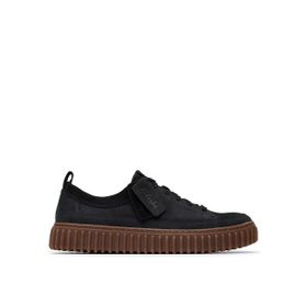 Clarks Torhill Lace Nubuk Siyah Erkek Günlük Ayakkabı