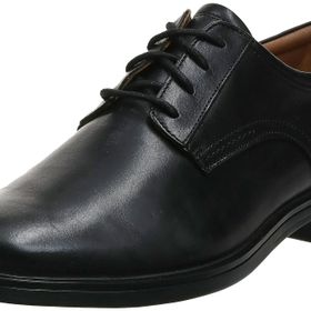 Clarks Un Aldric Lace Derbys Siyah Deri Klasik Erkek Ayakkabı