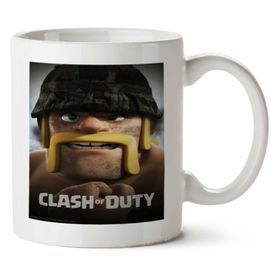 Clash of Duty Baskılı Kupa