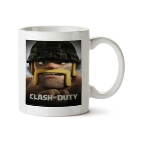 Clash of Duty Baskılı Kupa