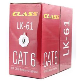 Class 24AWG Gri 305 m UTP CAT6 Network Kablosu
