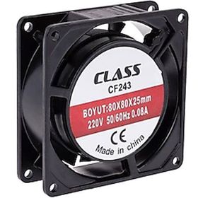 Class CF 262 108X108X25 AC 220V Aksiyel Fan