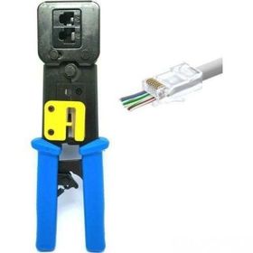 Class EZRJ45 Cat6 RJ45 RJ11 NTT62 Sıkma Pensesi