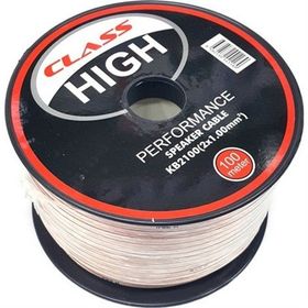 Class High KB-2100 2x1.00 mm 100 mt Hoparlör Kablosu
