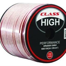 Class High KB-2150 2x1.5 mm 100 mt Hoparlör Kablosu