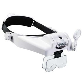 Class MG-820 Mercekli Led Işıklı Kafa Tipi Büyüteç