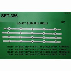 Class SET-0386 LG 47 inç TV Led Bar Takımı