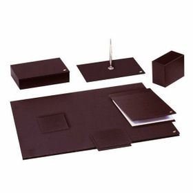 Classifix CLX-103715 7 Parça Selka Deri Kırımlı Bordo Sümen Takımı