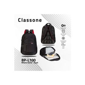 Classone BP-L100 13/14/15.6 inç Su Geçirmez Large Sırt Çantası