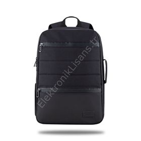 Classone BP-TX300 Mila 15.6 inç Su Geçirmez Siyah Notebook Çantası