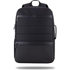 Classone BP-TX300 Mila 15.6 inç Su Geçirmez Siyah Notebook Çantası