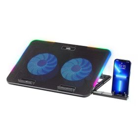 Classone Mila M2 R-Type 2xFan 2xUSB 13-17 inç RGB Notebook Soğutucu Stand