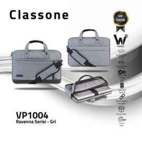 Classone Ravenna VP1004 Bordo 14 inç Çanta