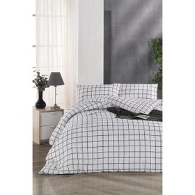 Classy Tabu Home Kareli Çift Kişilik Nevresim Takımı