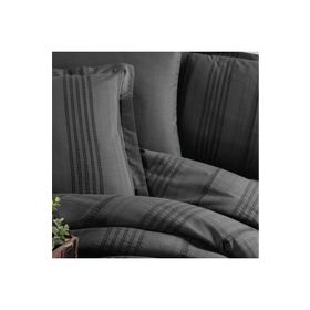 Clasy Arakis Armürlü V4 Çift Kişilik Füme Nevresim Takımı