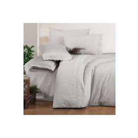 Clasy Britta V3 Gri 200x220 cm Çift Kişilik Nevresim Takımı