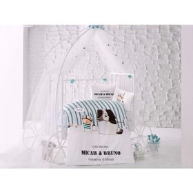 Clasy Bruno Renkli 100 x 150 cm Bebek Nevresim Takımı
