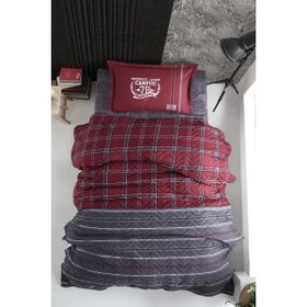 Clasy Campus V1 Ranforce Bordo Tek Kişilik Uyku Seti