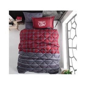 Clasy Campus V1 Ranforce Bordo Tek Kişilik Uyku Seti