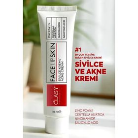Clasy Care Face Up Skin 40 ml Face Upskin Acne Cream Sivilce Kremi