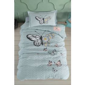 Clasy Daisy Love V1 Mint Genç Ranforce Tek Kişilik Nevresim Takımı