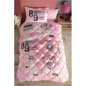 Clasy Denim Pembe Tek Kişilik Uyku Seti