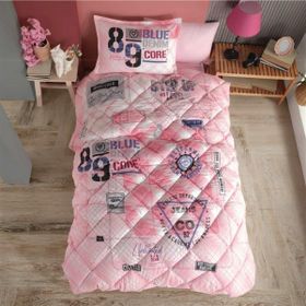 Clasy Denim Pembe Tek Kişilik Uyku Seti