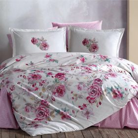 Clasy Desima V1 Pembe Çift Kişilik Nevresim Takımı