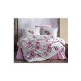 Clasy Desima V1 Pembe Çift Kişilik Nevresim Takımı