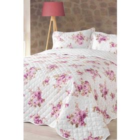 Clasy Diana Pembe Ranforce Yatak Örtülü Çift Kişilik Nevresim Takımı
