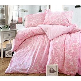 Clasy Elvina V2 Pembe Çift Kişilik 4 Mevsim Kapitone Nevresim Seti