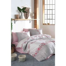 Clasy Lorinda Pembe Çift Kişilik Nevresim Takımı
