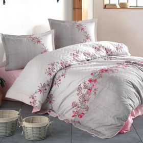 Clasy Lorinda Pembe Çift Kişilik Nevresim Takımı