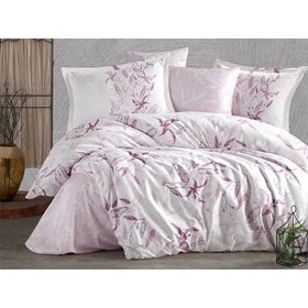 Clasy Mayra V2 Pembe Çift Kişilik Ranforce Nevresim Takımı