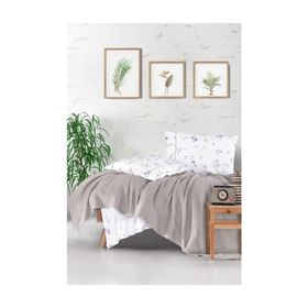 Clasy Metali V2 Kahve Çift Kişilik Butik Pike Takımı