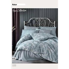Clasy Natur V1 Turkuaz Çift Kişilik 200x220 cm Nevresim Takımı